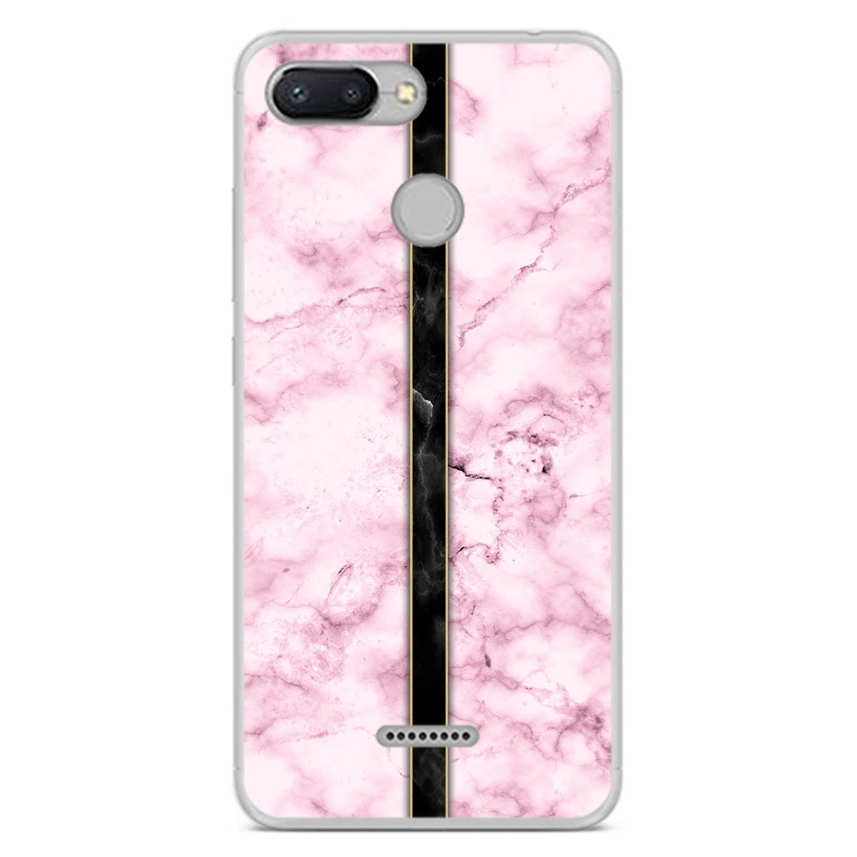 Funda Gel Tpu para Xiaomi Redmi 6 diseño Mármol 04 Dibujos