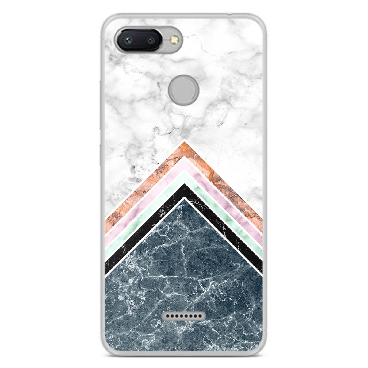 Funda Gel Tpu para Xiaomi Redmi 6 diseño Mármol 05 Dibujos