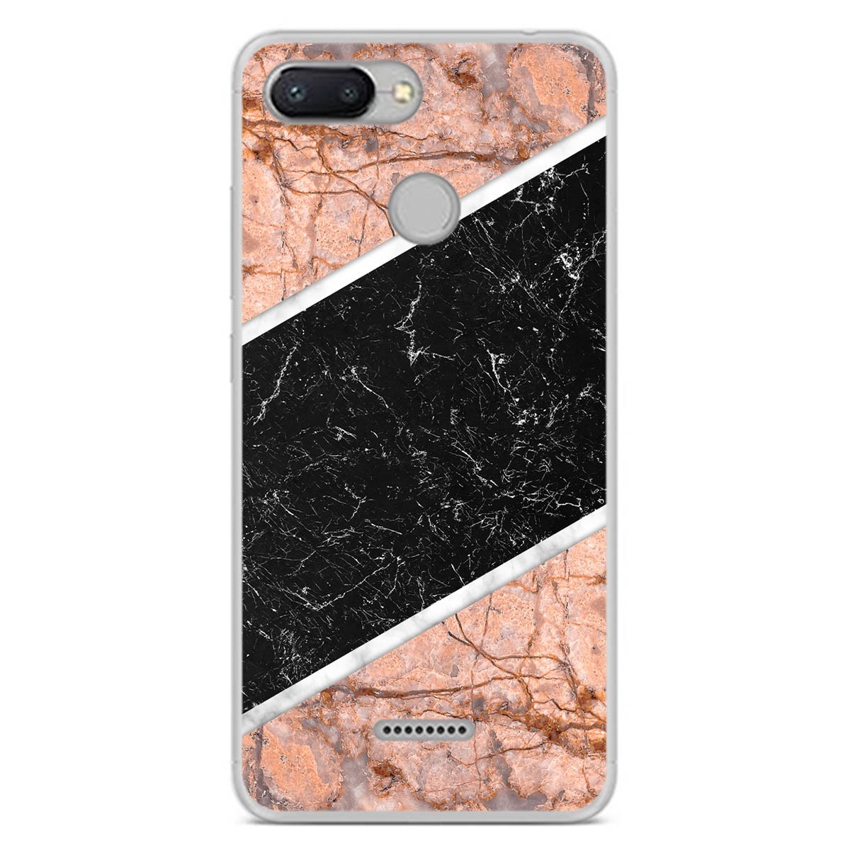 Funda Gel Tpu para Xiaomi Redmi 6 diseño Mármol 07 Dibujos