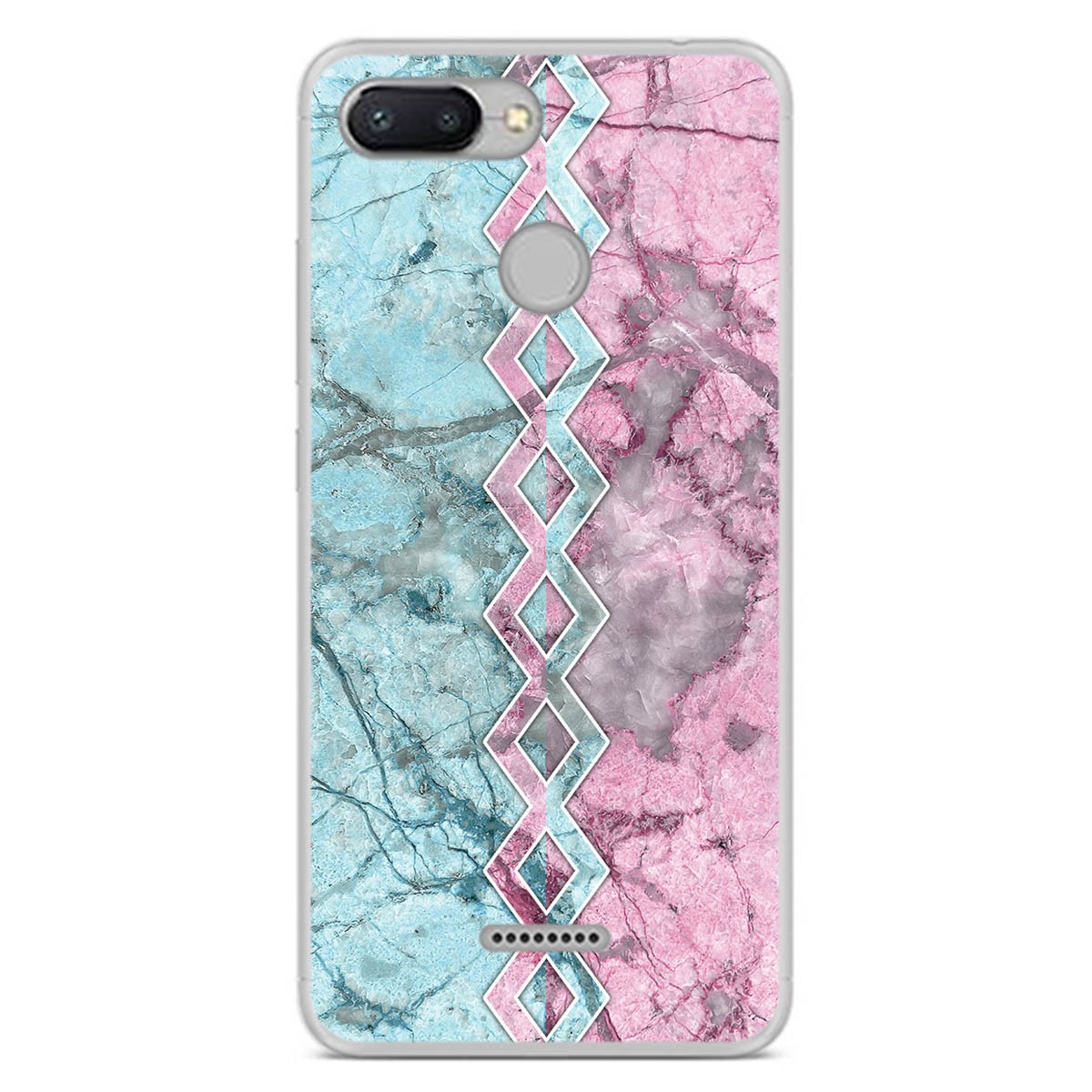 Funda Gel Tpu para Xiaomi Redmi 6 diseño Mármol 08 Dibujos