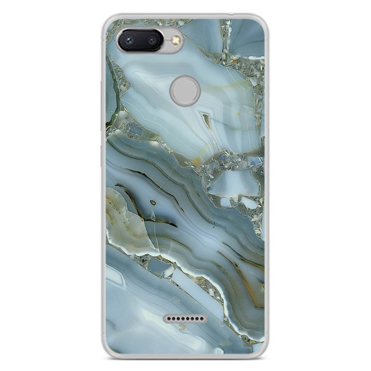 Funda Gel Tpu para Xiaomi Redmi 6 diseño Mármol 09 Dibujos