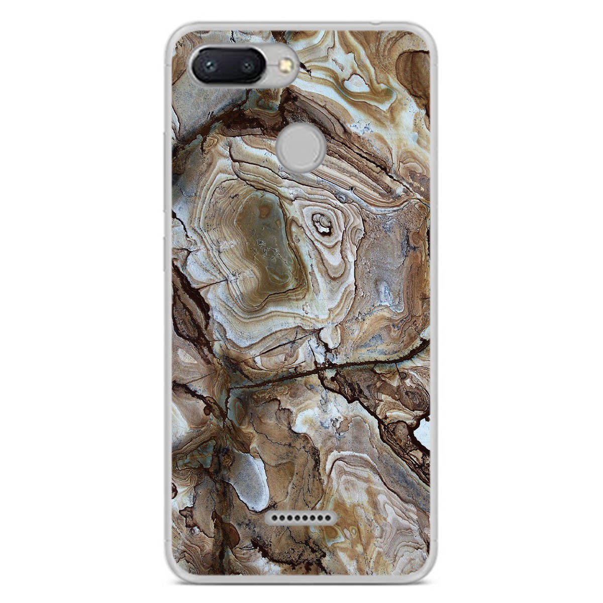 Funda Gel Tpu para Xiaomi Redmi 6 diseño Mármol 14 Dibujos