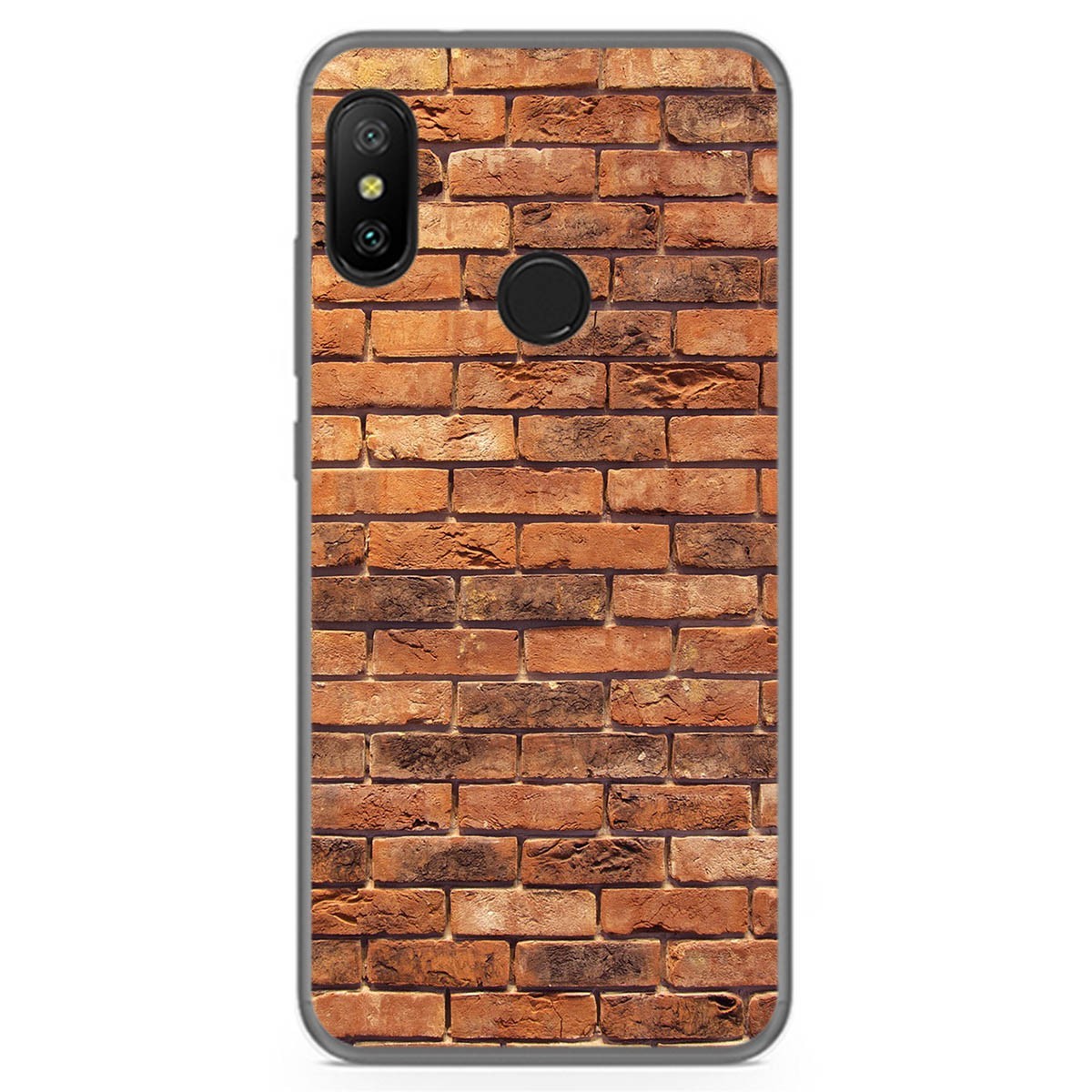 Funda Gel Tpu para Xiaomi Redmi 6 Pro / Mi A2 Lite diseño Ladrillo 04 Dibujos