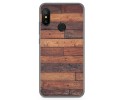 Funda Gel Tpu para Xiaomi Redmi 6 Pro / Mi A2 Lite diseño Madera 03 Dibujos