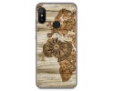 Funda Gel Tpu para Xiaomi Redmi 6 Pro / Mi A2 Lite diseño Madera 07 Dibujos