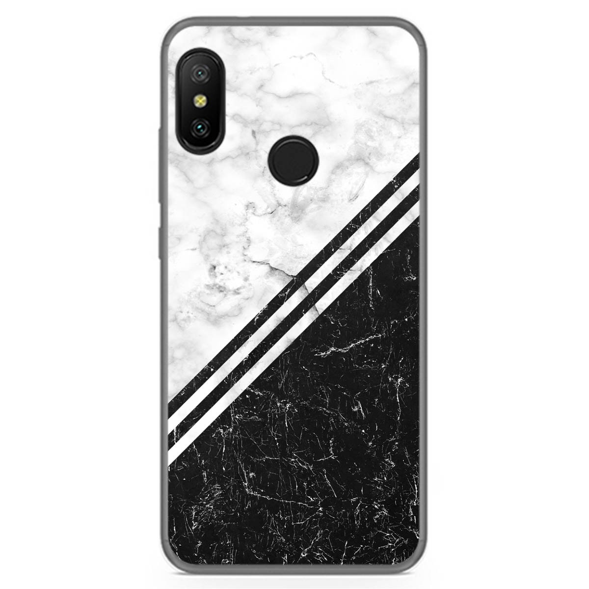 Funda Gel Tpu para Xiaomi Redmi 6 Pro / Mi A2 Lite diseño Mármol 01 Dibujos