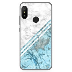 Funda Gel Tpu para Xiaomi Redmi 6 Pro / Mi A2 Lite diseño Mármol 02 Dibujos