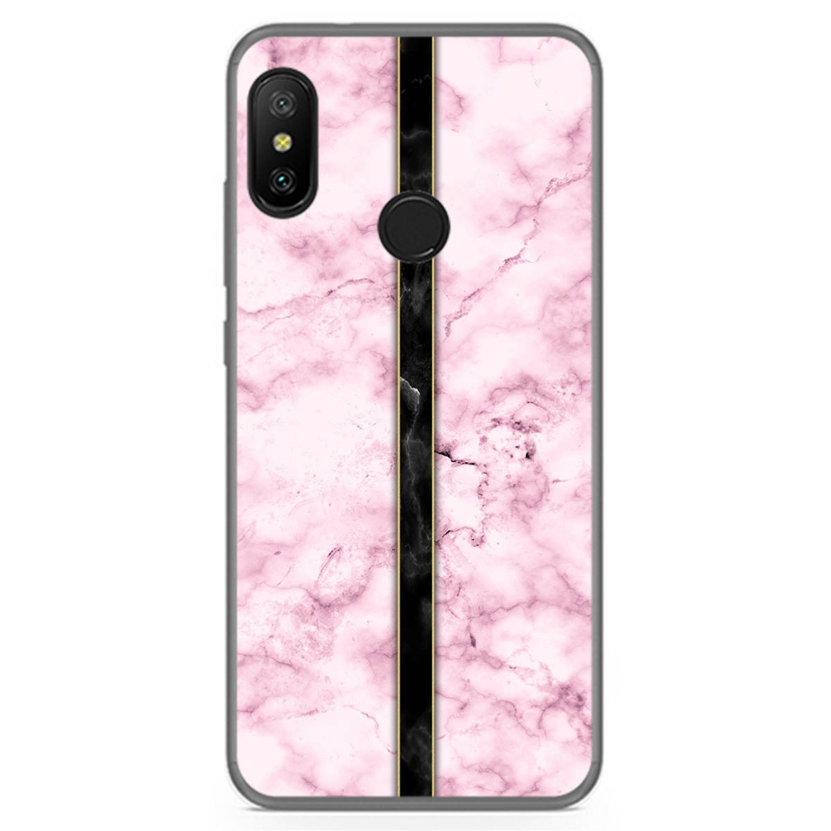 Funda Gel Tpu para Xiaomi Redmi 6 Pro / Mi A2 Lite diseño Mármol 04 Dibujos