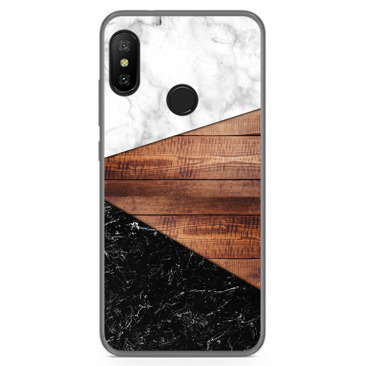 Funda Gel Tpu para Xiaomi Redmi 6 Pro / Mi A2 Lite diseño Mármol 11 Dibujos
