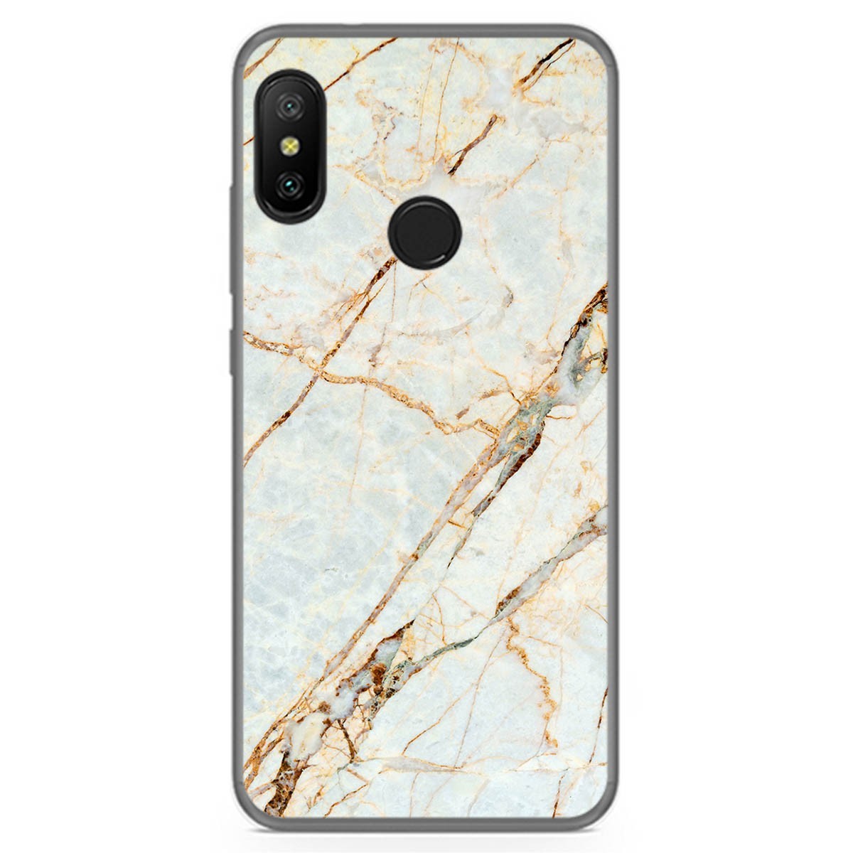 Funda Gel Tpu para Xiaomi Redmi 6 Pro / Mi A2 Lite diseño Mármol 13 Dibujos