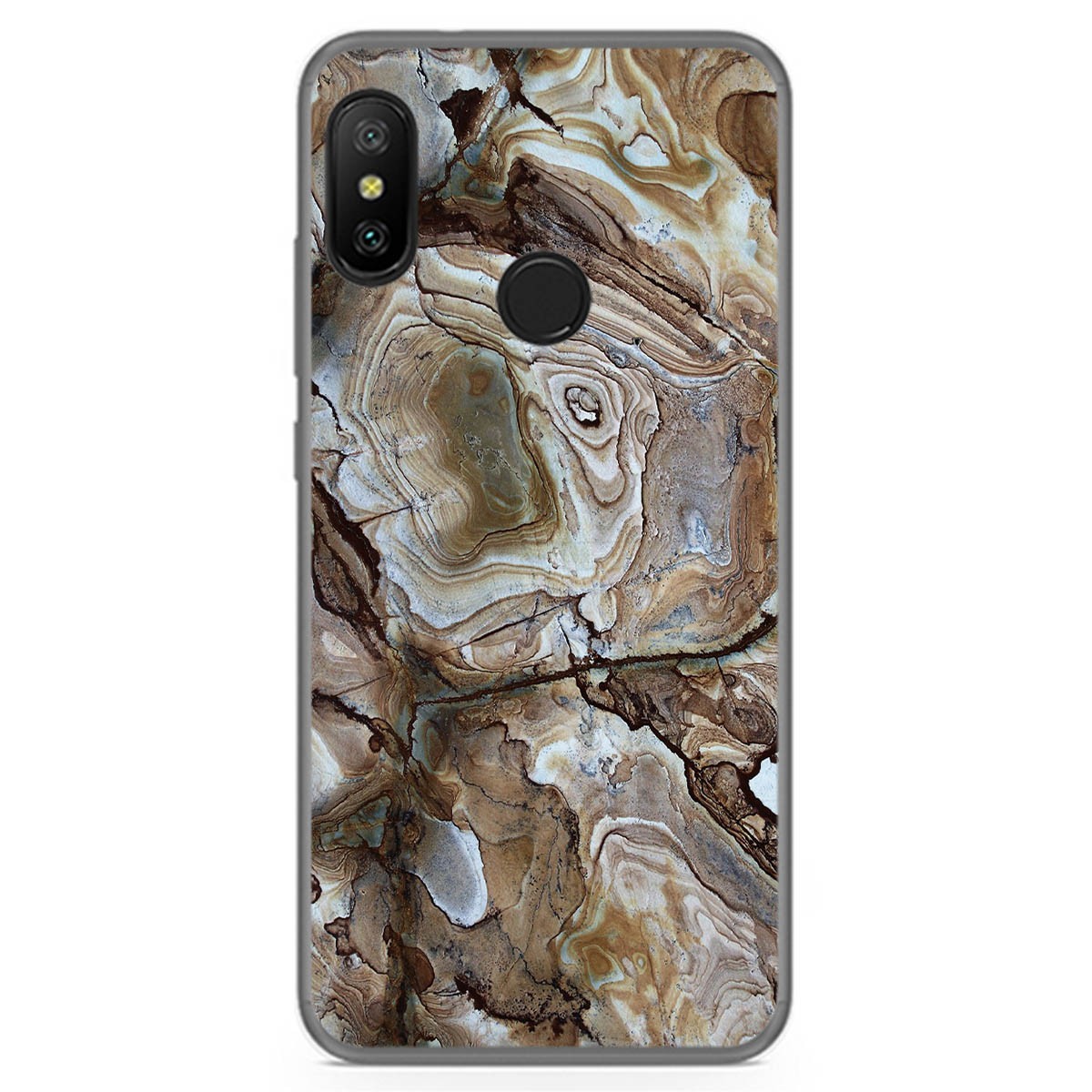 Funda Gel Tpu para Xiaomi Redmi 6 Pro / Mi A2 Lite diseño Mármol 14 Dibujos