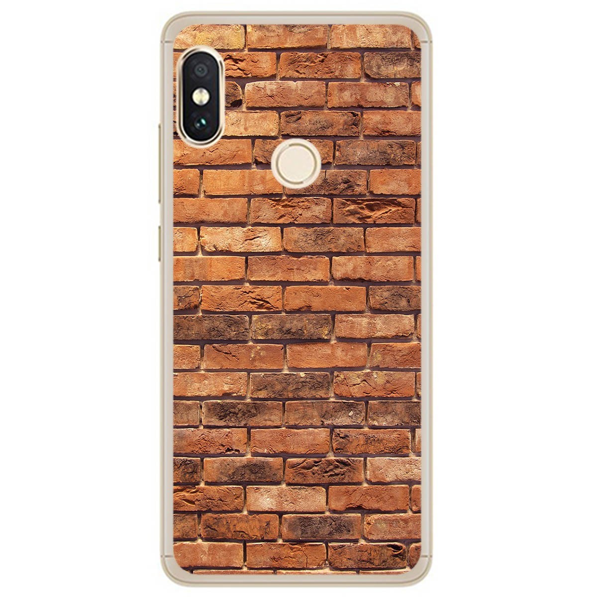 Funda Gel Tpu para Xiaomi Redmi Note 5 / Note 5 Pro diseño Ladrillo 04 Dibujos