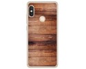 Funda Gel Tpu para Xiaomi Redmi Note 5 / Note 5 Pro diseño Madera 02 Dibujos