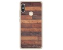Funda Gel Tpu para Xiaomi Redmi Note 5 / Note 5 Pro diseño Madera 03 Dibujos