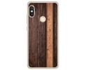 Funda Gel Tpu para Xiaomi Redmi Note 5 / Note 5 Pro diseño Madera 05 Dibujos