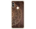 Funda Gel Tpu para Xiaomi Redmi Note 5 / Note 5 Pro diseño Madera 06 Dibujos