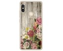 Funda Gel Tpu para Xiaomi Redmi Note 5 / Note 5 Pro diseño Madera 08 Dibujos