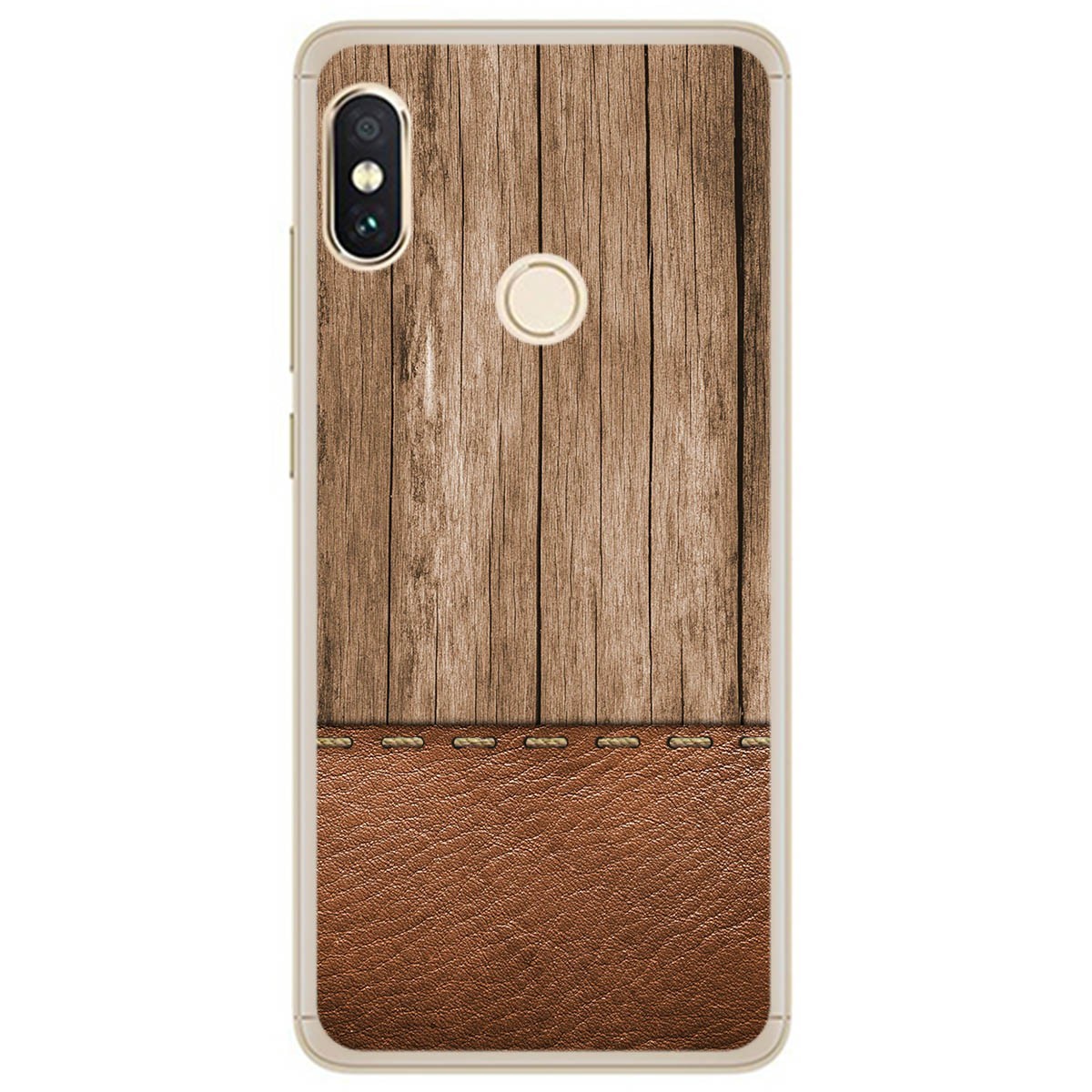 Funda Gel Tpu para Xiaomi Redmi Note 5 / Note 5 Pro diseño Madera 09 Dibujos
