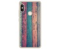 Funda Gel Tpu para Xiaomi Redmi Note 5 / Note 5 Pro diseño Madera 10 Dibujos