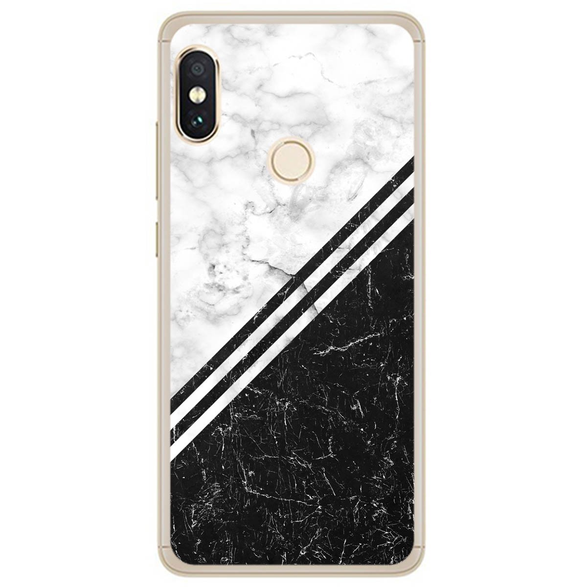 Funda Gel Tpu para Xiaomi Redmi Note 5 / Note 5 Pro diseño Mármol 01 Dibujos
