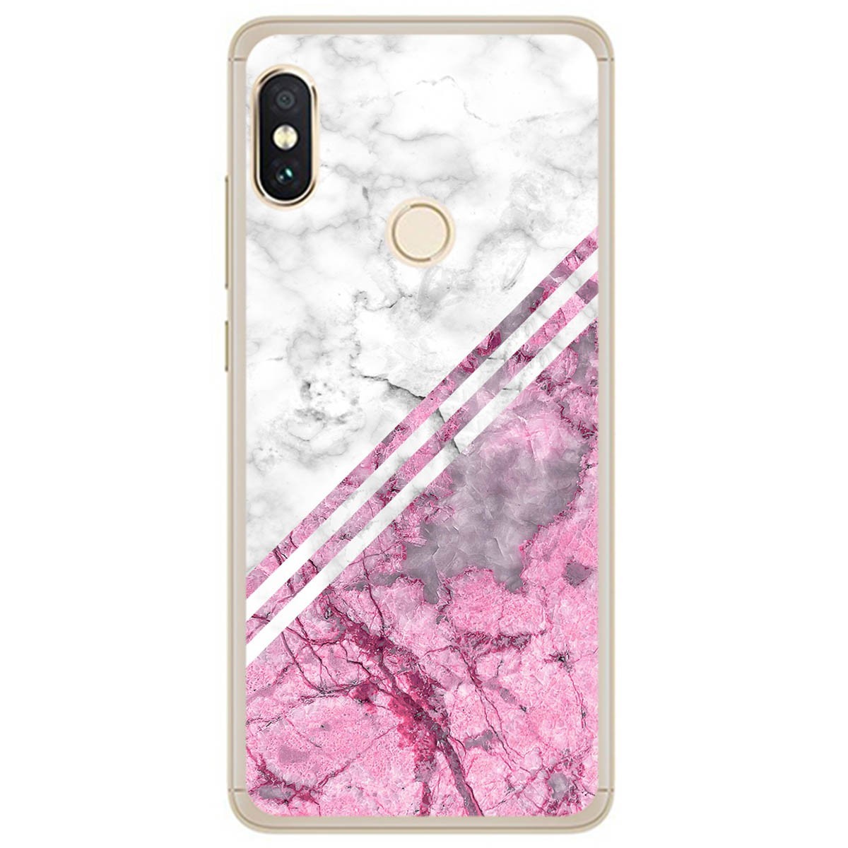Funda Gel Tpu para Xiaomi Redmi Note 5 / Note 5 Pro diseño Mármol 03 Dibujos
