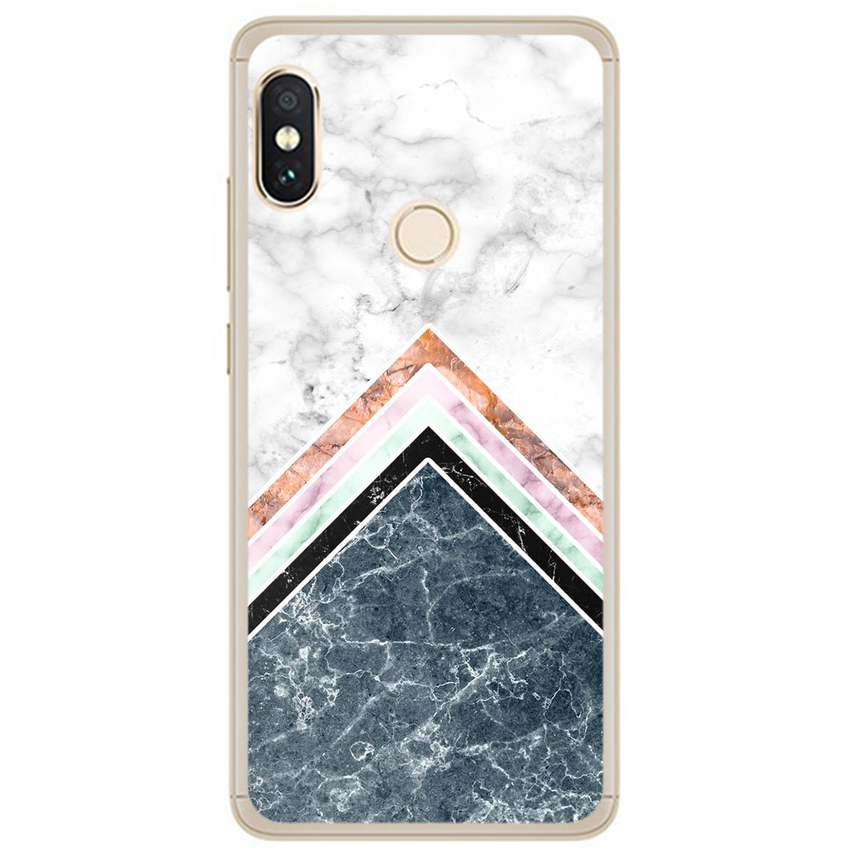 Funda Gel Tpu para Xiaomi Redmi Note 5 / Note 5 Pro diseño Mármol 05 Dibujos