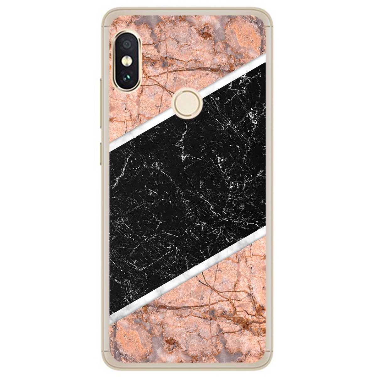 Funda Gel Tpu para Xiaomi Redmi Note 5 / Note 5 Pro diseño Mármol 07 Dibujos