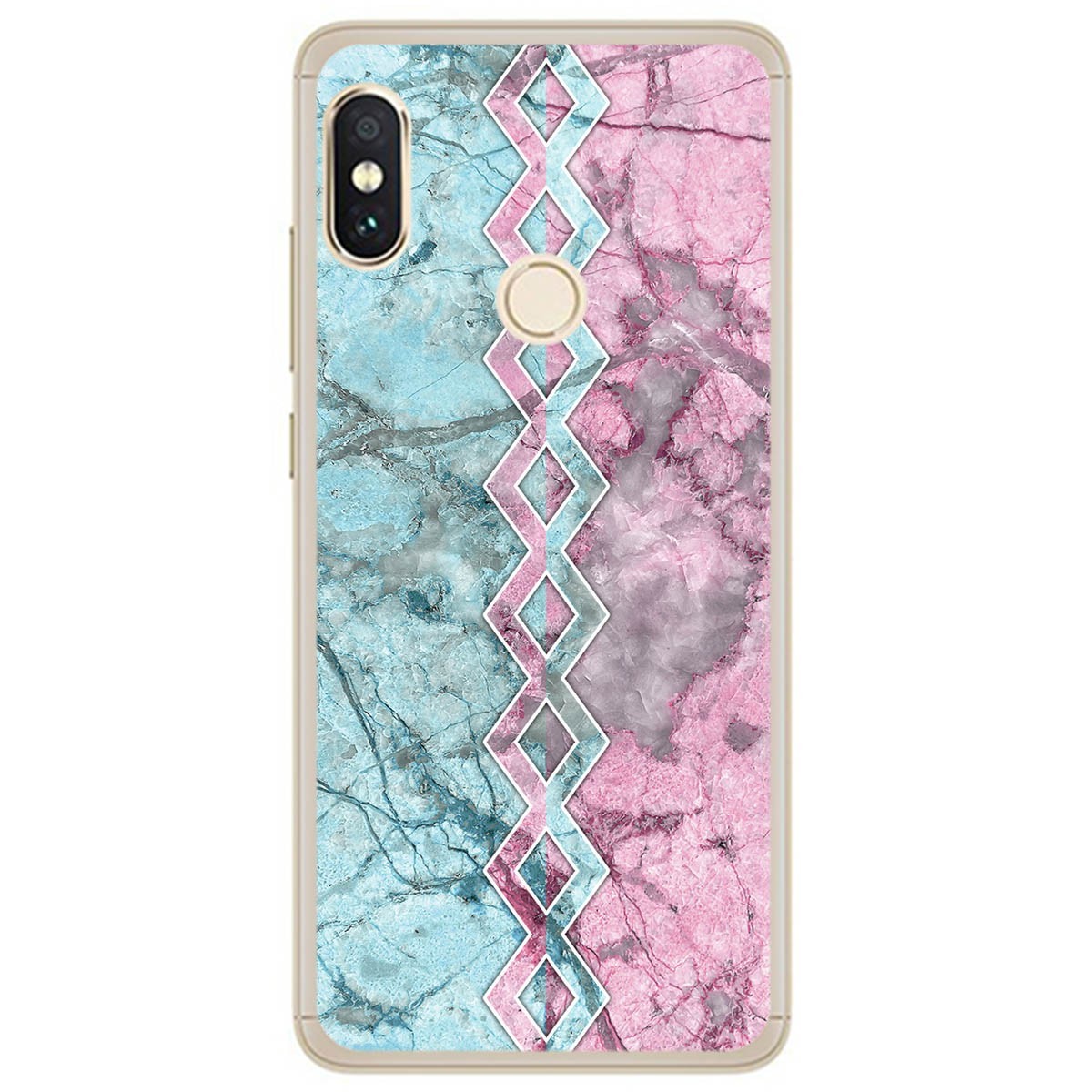 Funda Gel Tpu para Xiaomi Redmi Note 5 / Note 5 Pro diseño Mármol 08 Dibujos