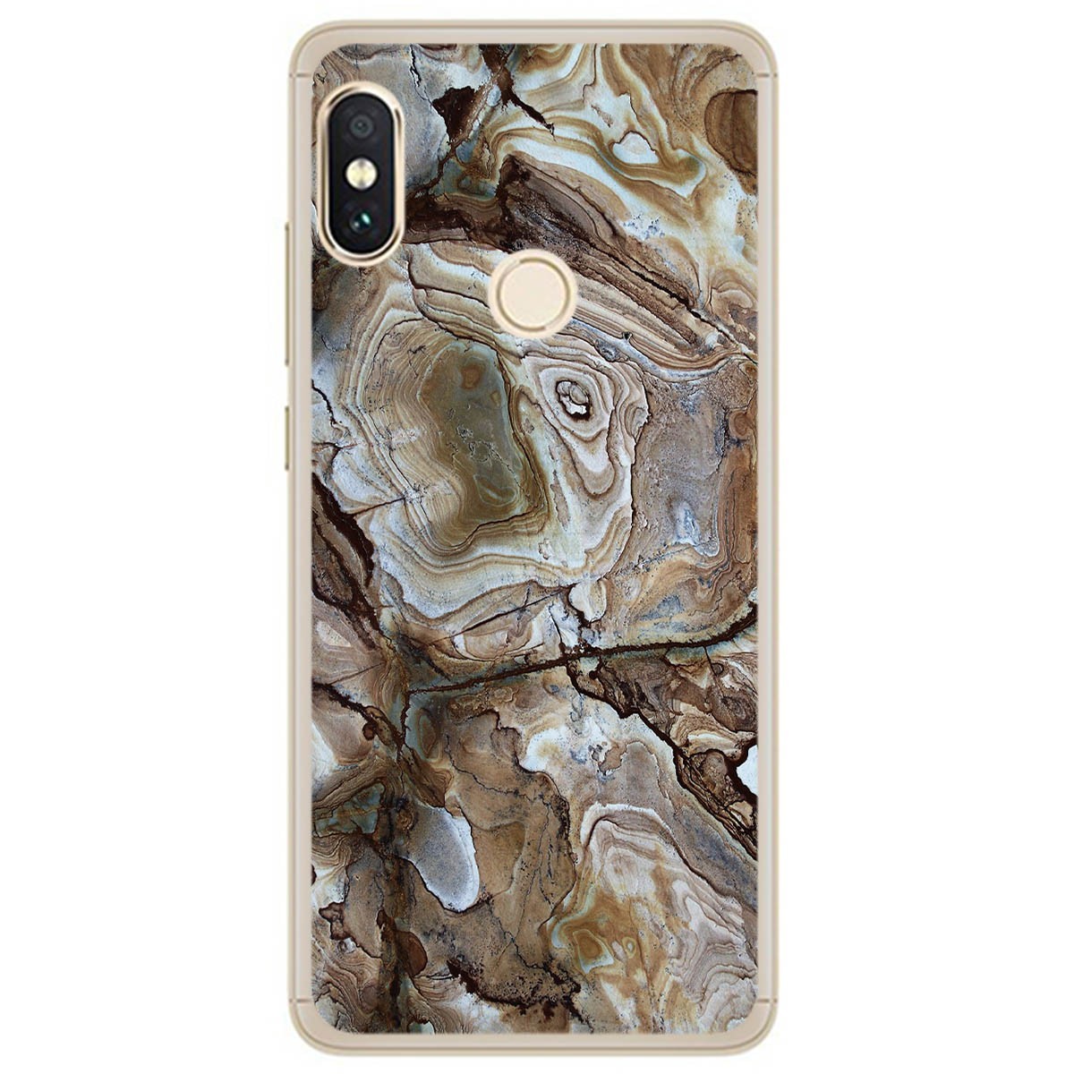 Funda Gel Tpu para Xiaomi Redmi Note 5 / Note 5 Pro diseño Mármol 14 Dibujos