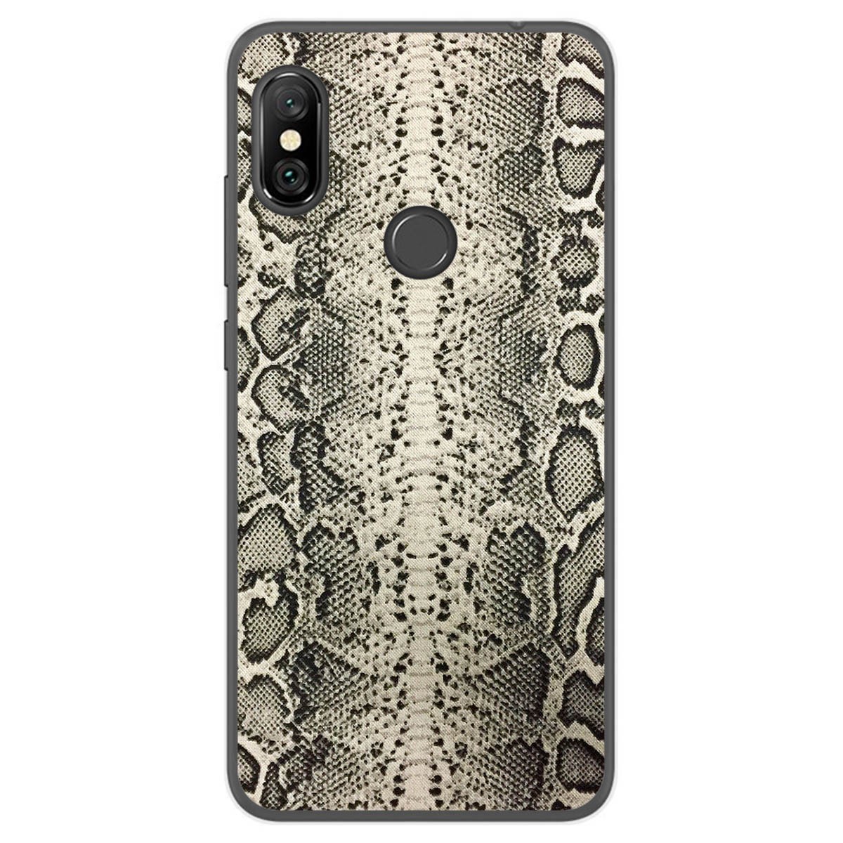 Funda Gel Tpu para Xiaomi Redmi Note 6 Pro diseño Animal 01 Dibujos