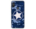 Funda Gel Tpu para Xiaomi Redmi Note 6 Pro diseño Camuflaje 03 Dibujos
