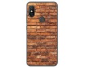 Funda Gel Tpu para Xiaomi Redmi Note 6 Pro diseño Ladrillo 04 Dibujos
