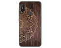 Funda Gel Tpu para Xiaomi Redmi Note 6 Pro diseño Madera 06 Dibujos