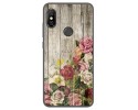 Funda Gel Tpu para Xiaomi Redmi Note 6 Pro diseño Madera 08 Dibujos