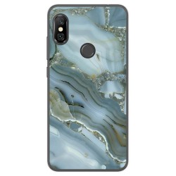 Funda Gel Tpu para Xiaomi Redmi Note 6 Pro diseño Mármol 09 Dibujos