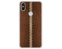 Funda Gel Tpu para Xiaomi Redmi S2 diseño Cuero 01 Dibujos