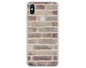 Funda Gel Tpu para Xiaomi Redmi S2 diseño Ladrillo 01 Dibujos