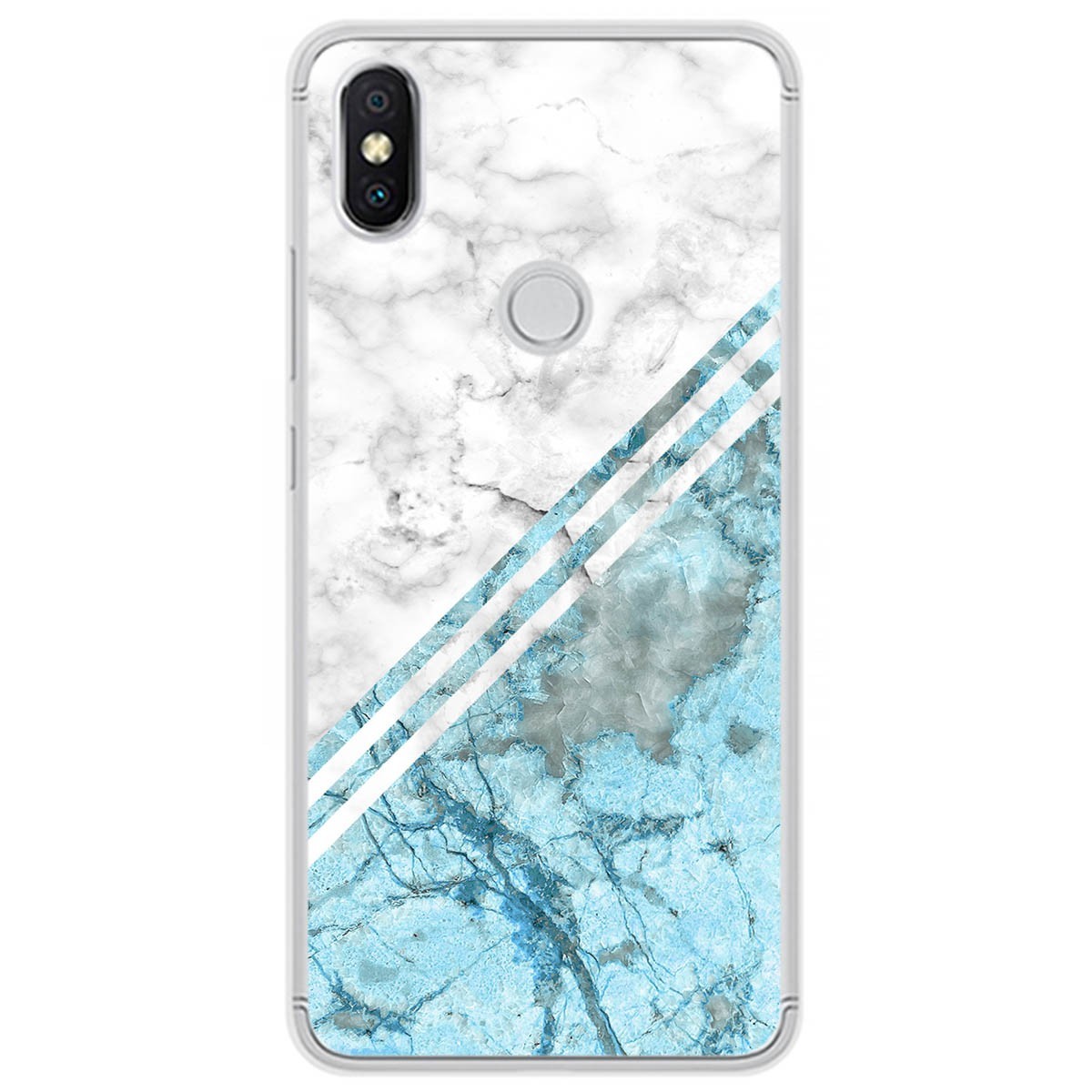 Funda Gel Tpu para Xiaomi Redmi S2 diseño Mármol 02 Dibujos
