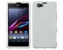 Funda Gel Tpu Sony Xperia Z1 Compact X Line Color Blanca
