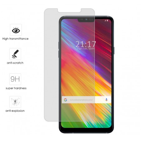 Protector Cristal Templado para LG G7 Fit Vidrio