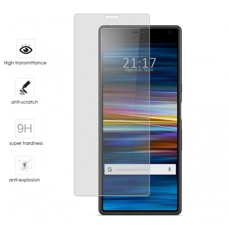 Protector Cristal Templado para Sony Xperia 10 Vidrio