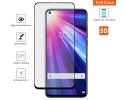 Protector Cristal Templado Completo 5D Full Glue Negro para Huawei Honor View 20 Vidrio