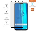 Protector Cristal Templado Completo 5D Full Glue Negro para Huawei Y9 2019 Vidrio