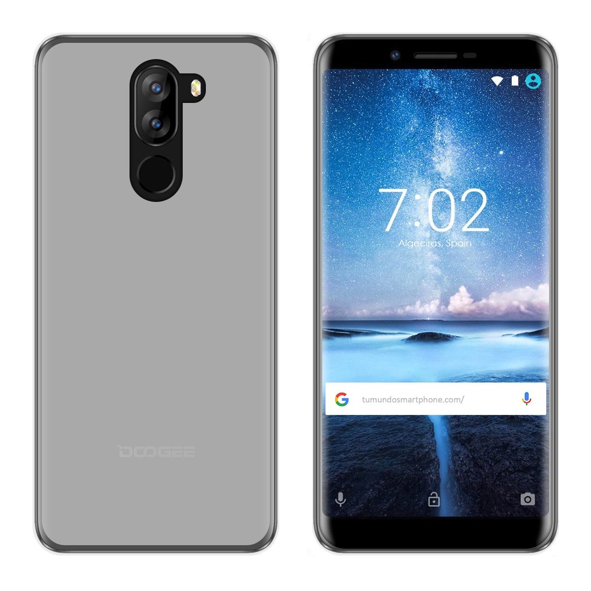 Funda Gel Tpu para Doogee X60 / X60L Color Transparente