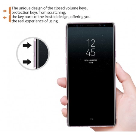 Funda Gel TPU Nillkin Nature para Samsung Galaxy Note 9 Color Transparente