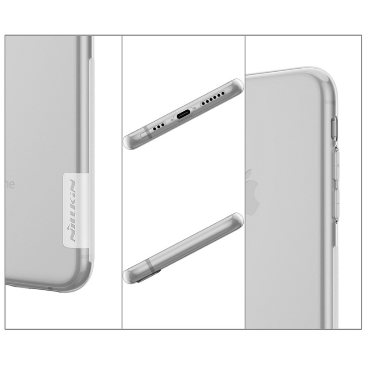 Funda Gel TPU Nillkin Nature para iPhone X/XS Color Transparente