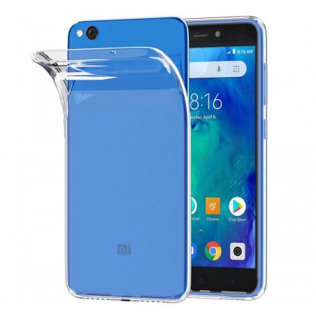 Funda Gel Tpu Fina Ultra-Thin 0,5mm Transparente para Xiaomi Redmi Go