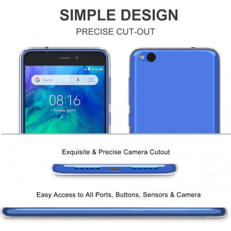 Funda Gel Tpu Fina Ultra-Thin 0,5mm Transparente para Xiaomi Redmi Go
