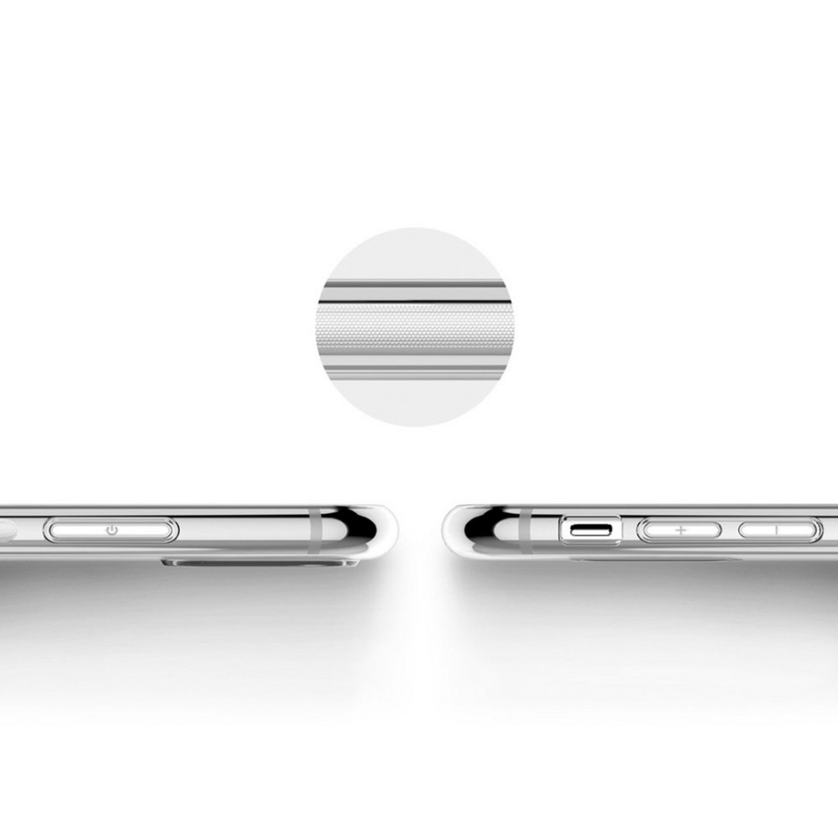 Funda Gel Tpu Nillkin Nature para Iphone Xs Max color Transparente