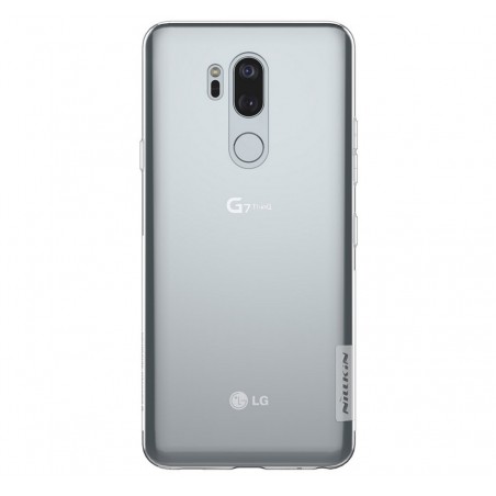 Funda Gel Tpu Nillkin Nature para Lg G7 Thinq color Transparente